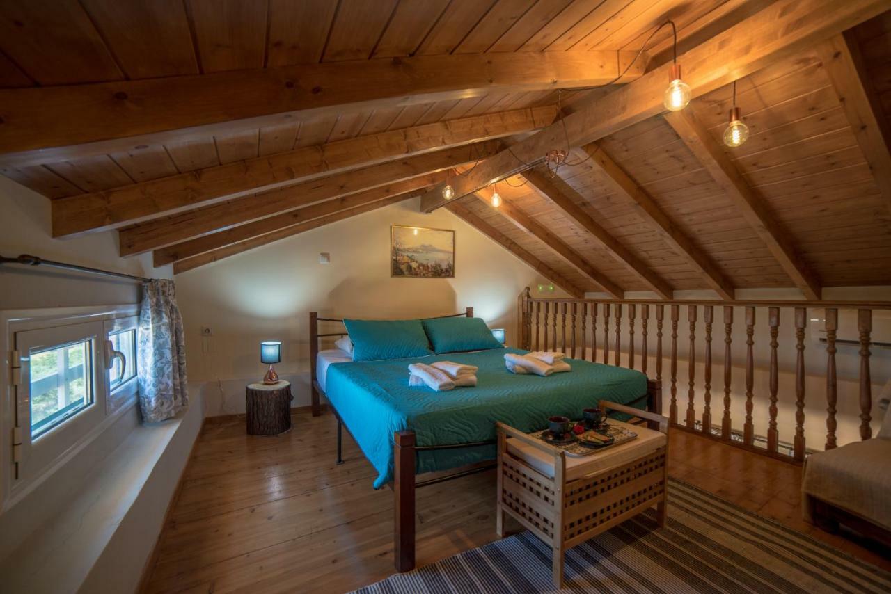 Menecrates Rustic - San Matteo Apartment Ágios Matthaíos Bagian luar foto